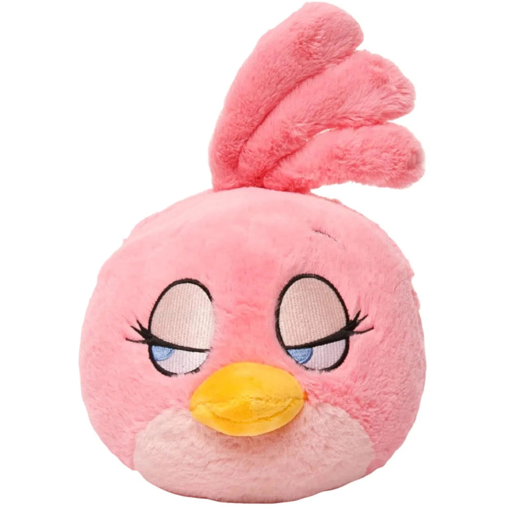 Angry Birds - Pink Bird Stella Plush (8") - Mighty Mojo Toys