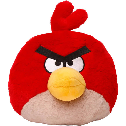 Angry Birds - Red J. Bird Plush (8") - Mighty Mojo Toys