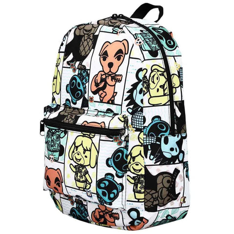 Animal Crossing - Character Tiles Backpack (All Over Print) - Bioworld