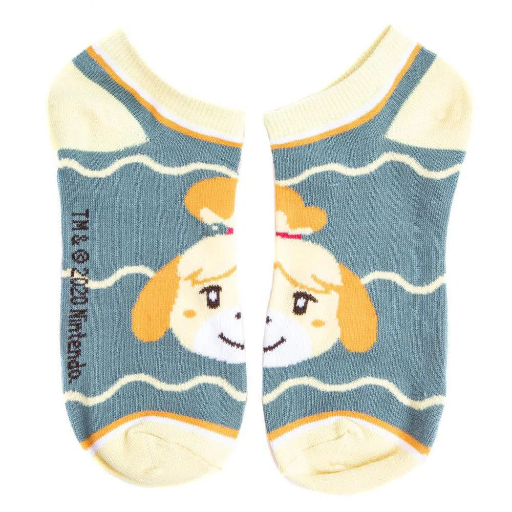 Animal Crossing - Villagers Ankle Socks (5 Pairs) - Bioworld