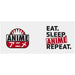 Anime - Eat. Sleep. Anime. Repeat. Mug (Ceramic, 11 Oz.) - ABYstyle