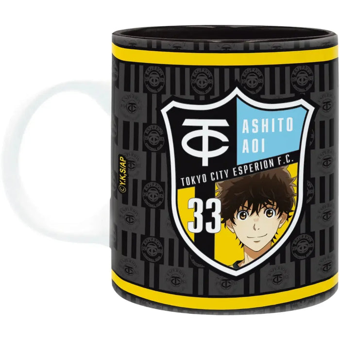 Ao Ashi - Ashito Aoi 33 Tokyo City Esperion Football Club Mug (Ceramic, 11 oz.) - ABYstyle