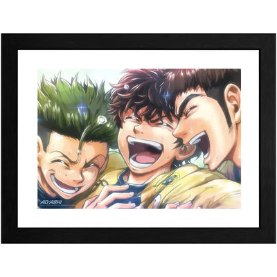 Ao Ashi - Team Victory Framed Print (12