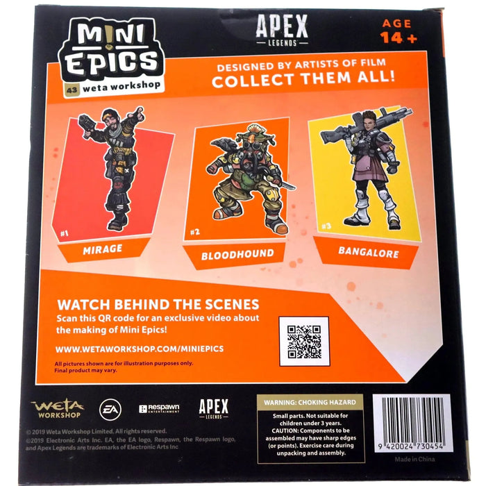 Apex Legends - Bloodhound Figure (5") - Weta Workshop - Mini Epics Series (2)