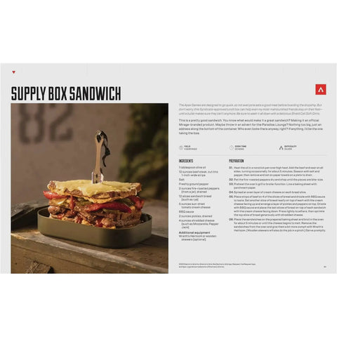 Apex Legends: The Official Cookbook | Cookbook | Hardcover - Image 5