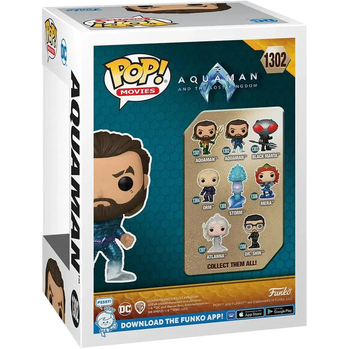 Aquaman and the Lost Kingdom - Aquaman Figure (4.07") - Funko - Pop! Movies Series (1302)