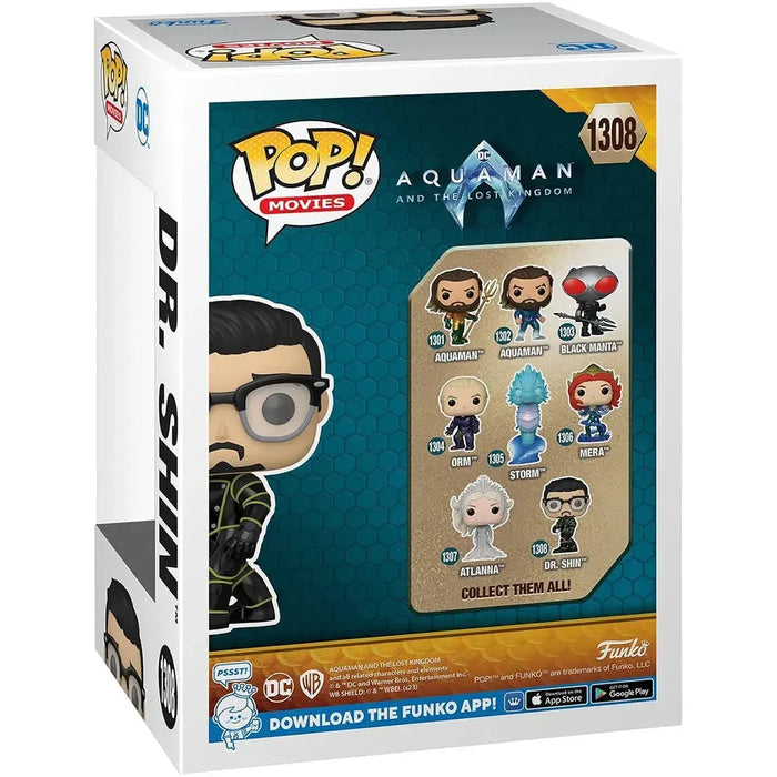Aquaman and the Lost Kingdom - Dr. Shin Figure (4") - Funko - Pop! Movies Series (1308)