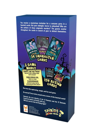 Are You There, Spirit? - Unmask Identities, Survive the Haunted Night, and Face Off in 3 Game Modes | Strategy, Deduction, and Survival for 2-8 Players | Ages 10+ | Family Card Game - ABYstyle USA | TGF18015 - Image 2