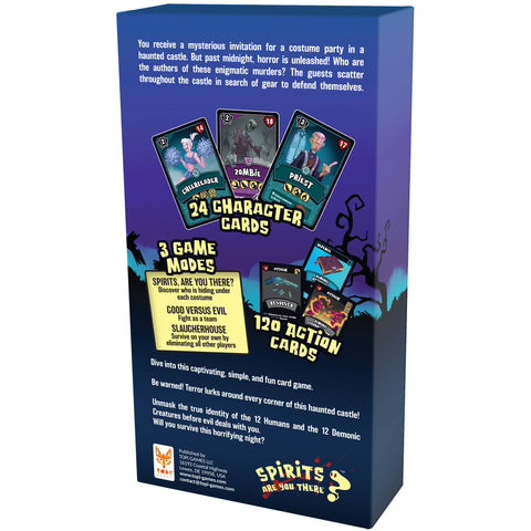 Are You There, Spirit? - Unmask Identities, Survive the Haunted Night, and Face Off in 3 Game Modes | Strategy, Deduction, and Survival for 2-8 Players | Ages 10+ | Family Card Game - ABYstyle USA | TGF18015 - Image 3