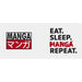 Asian Art - Eat. Sleep. Manga. Repeat. Mug (Ceramic, 11 Oz.) - The Good Gift