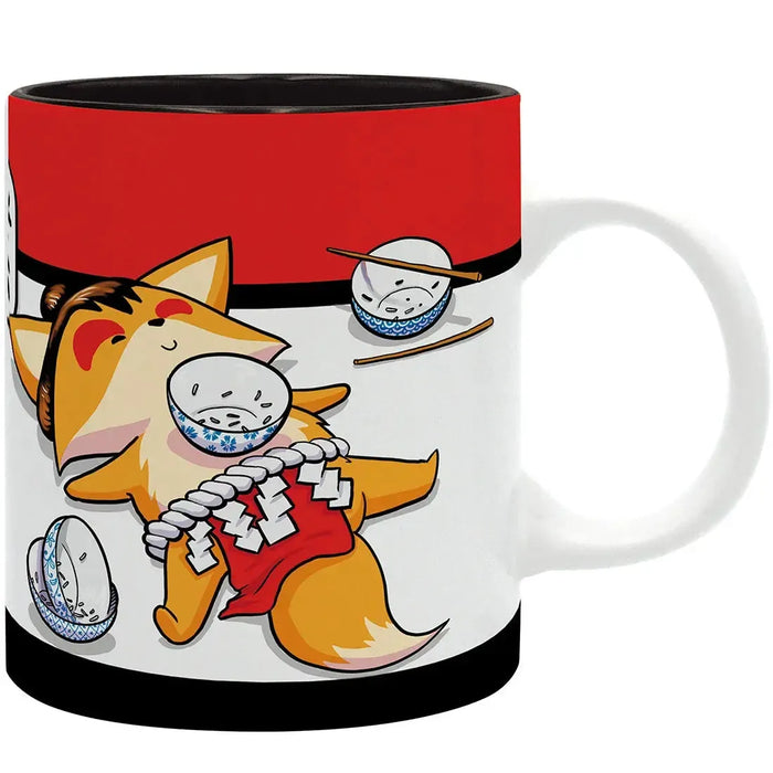 Asian Art - Sumo Wrestling Fox Mug (Ceramic, 11 oz.) - ABYstyle