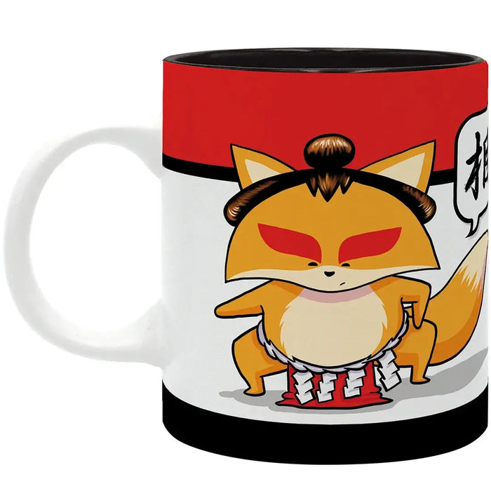 Asian Art - Sumo Wrestling Fox Mug (Ceramic, 11 oz.) - ABYstyle
