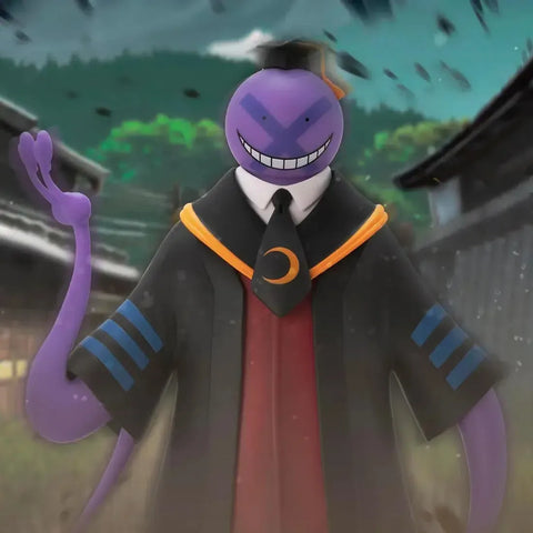 Assassination Classroom - Purple Koro Sensei Figure (7.8