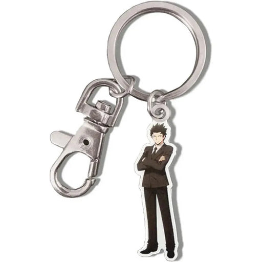 Assassination Classroom - Tadaomi Karasuma Keychain (2", Metal) - Great Eastern Entertainment
