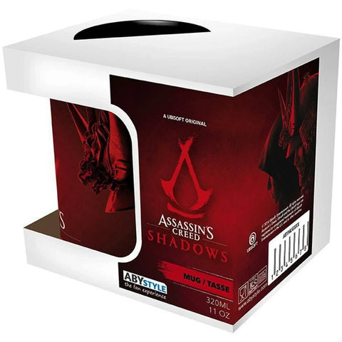Assassin’s Creed Shadows - Yasuke & Naoe Mug (Ceramic, 11 oz.) - ABYstyle - Image 1