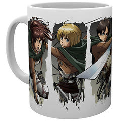 Attack on Titan - Character Montage Mug (320ml) - GB Eye