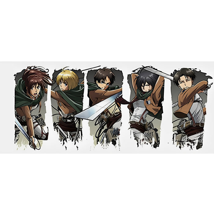 Attack on Titan - Character Montage Mug (320ml) - GB Eye