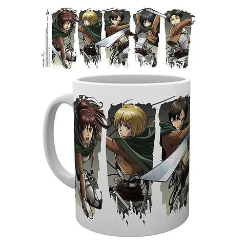 Attack on Titan - Character Montage Mug (320ml) - GB Eye | MG2325 - Image 1