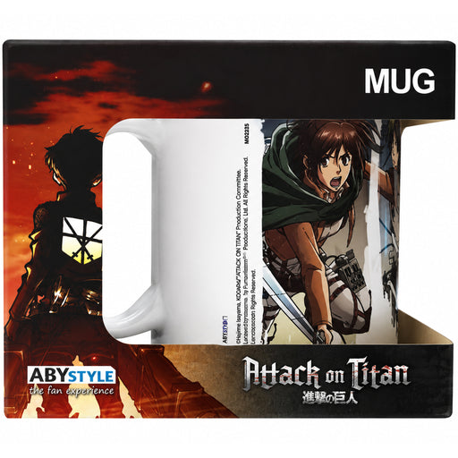 Attack on Titan - Character Montage Mug (320ml) - GB Eye