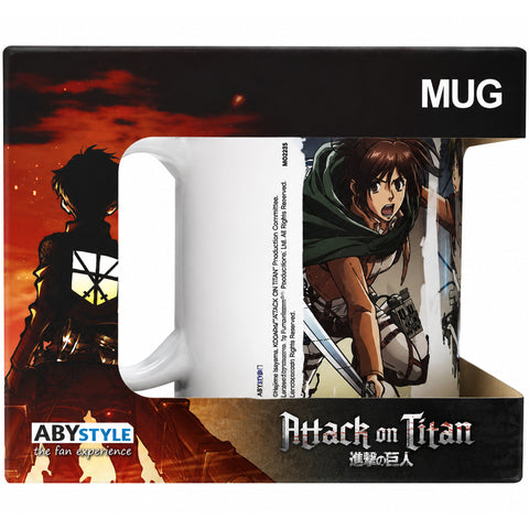 Attack on Titan - Character Montage Mug (320ml) - GB Eye - Image 1