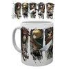 Attack on Titan - Character Montage Mug (320ml) - GB Eye