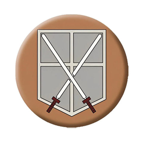 Attack on Titan - Characters & Symbols Pin Badge Pack - ABYstyle