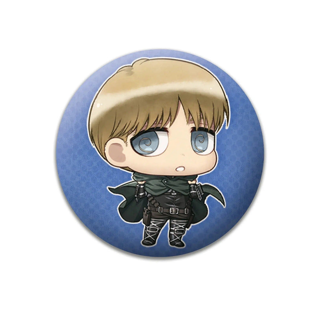 Attack on Titan - Chibi Characters Pin Badge Pack - ABYstyle