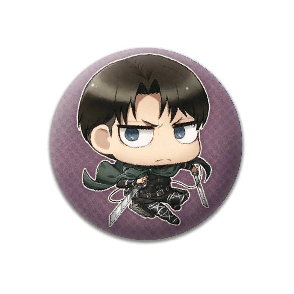 Attack on Titan - Chibi Characters Pin Badge Pack - ABYstyle