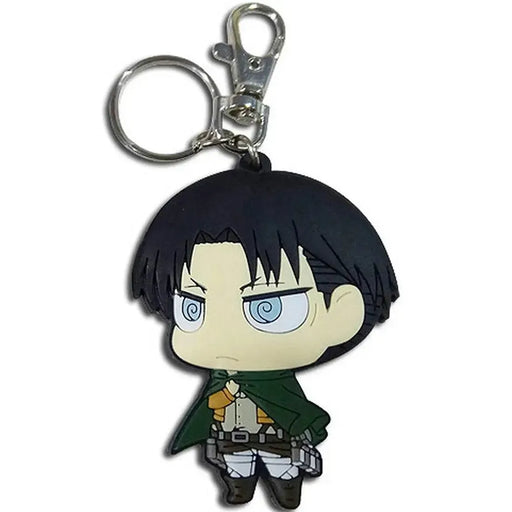 Attack on Titan - Chibi Levi Ackerman Keychain (2.75", PVC) - Great Eastern Entertainment