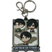 Attack on Titan - Chibi Levi, Eren & Mikasa Keychain (2.5", Acrylic) - Great Eastern Entertainment