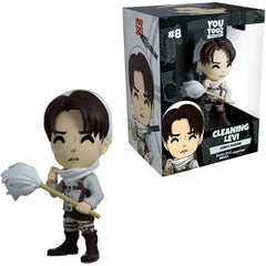 Attack on Titan - Cleaning Outfit Levi Figure (4.4") - Youtooz