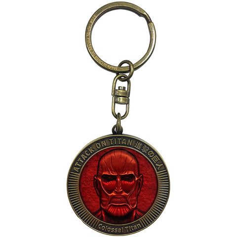 Attack on Titan - Colossal Titan Medallion Keychain - ABYstyle - Image 2