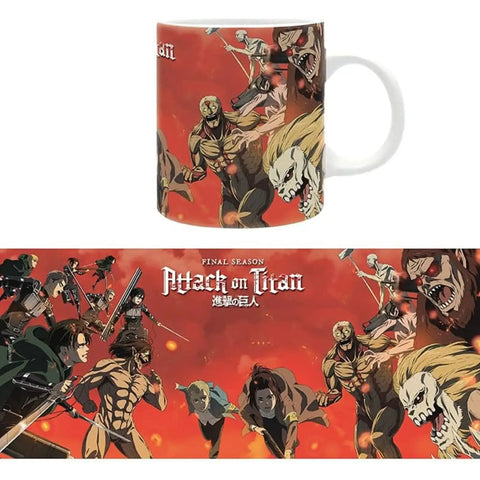 Attack on Titan - Final Season Battle Scene Coffee Mug (11 fl oz) - ABYSTYLE - Image 2