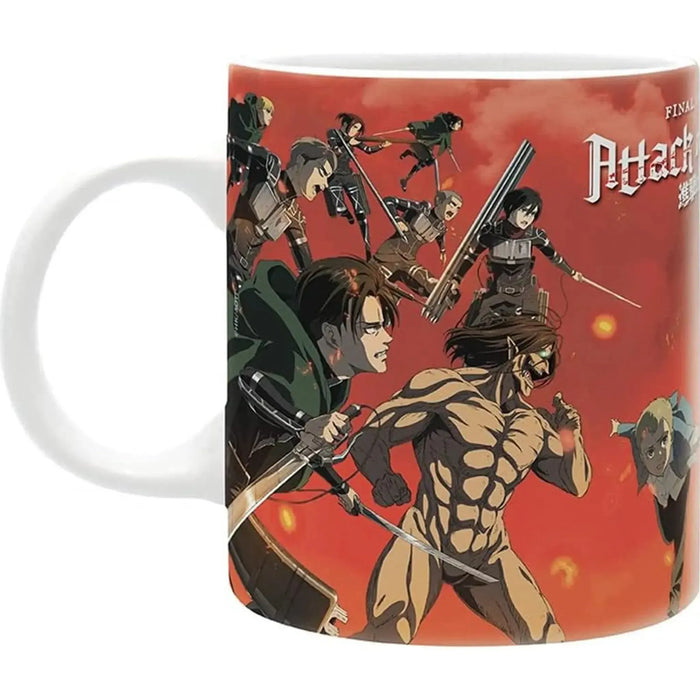 Attack on Titan - Final Season Battle Scene Coffee Mug (11 fl oz) - ABYSTYLE