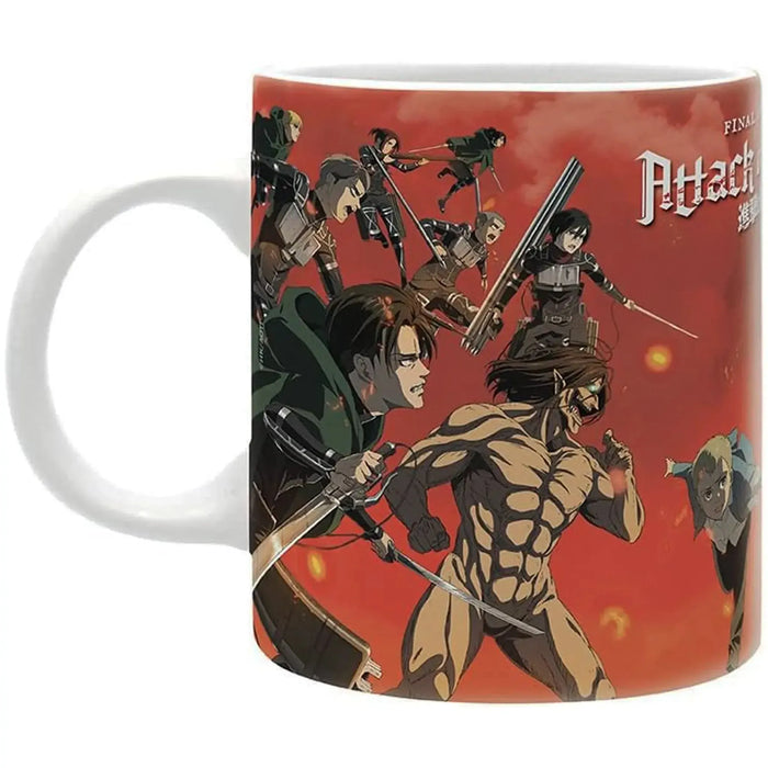 Attack on Titan - Final Season Battle Scene Coffee Mug (11 fl oz) - ABYSTYLE