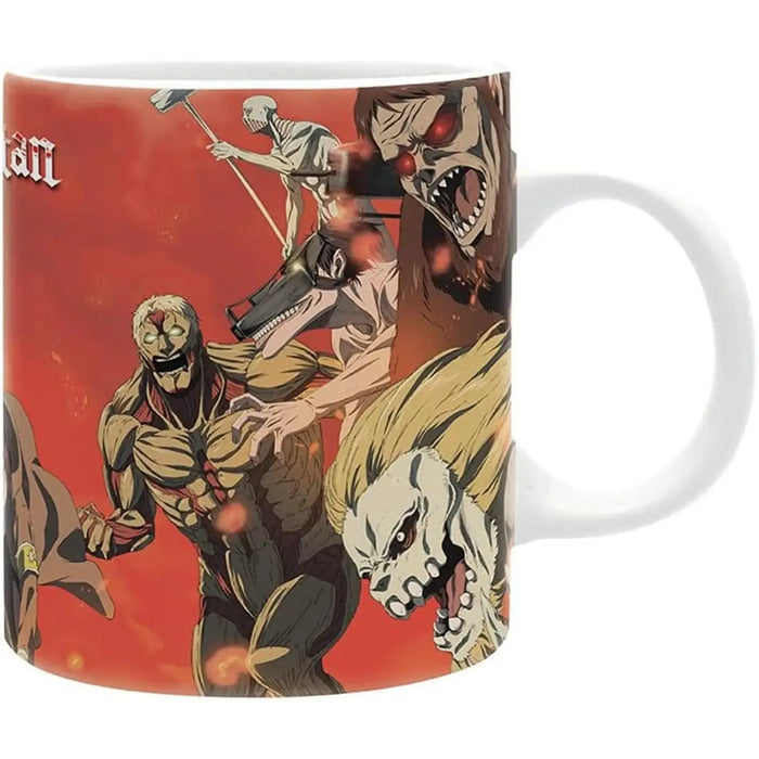 Attack on Titan - Final Season Battle Scene Coffee Mug (11 fl oz) - ABYSTYLE