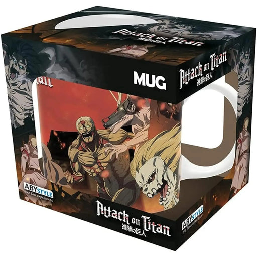 Attack on Titan - Final Season Battle Scene Coffee Mug (11 fl oz) - ABYSTYLE