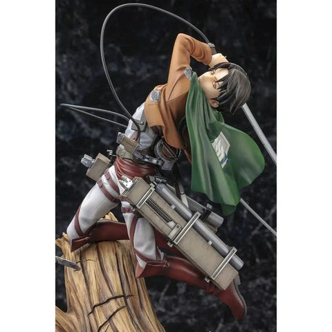 Attack on Titan - Levi Ackerman  Figure (Renewal Package Version) - Kotobukiya - ArtFX J