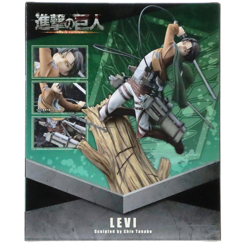 Attack on Titan - Levi Ackerman  Figure (Renewal Package Version) - Kotobukiya - ArtFX J
