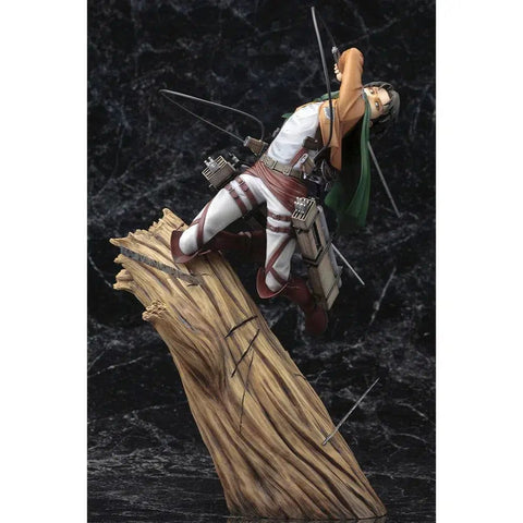 Attack on Titan - Levi Ackerman  Figure (Renewal Package Version) - Kotobukiya - ArtFX J