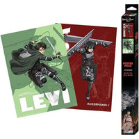 Attack on Titan - Levi & Mikasa Boxed Poster Set (20.5