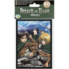 Attack on Titan - Main Trio Art Protective Card Sleeves (60 Count, Japanese Size: 59x86mm) - Japanime Games - Player's Choice Game Accessories Series