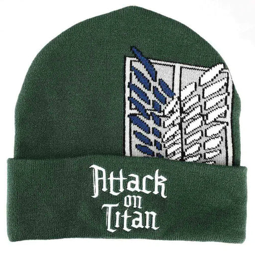 Attack on Titan - Scout Crest Beanie Hat (Green) - Bioworld
