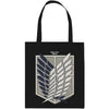 Attack on Titan - Scout Regiment Symbol Black Tote Bag (Cotton) - ABYstyle