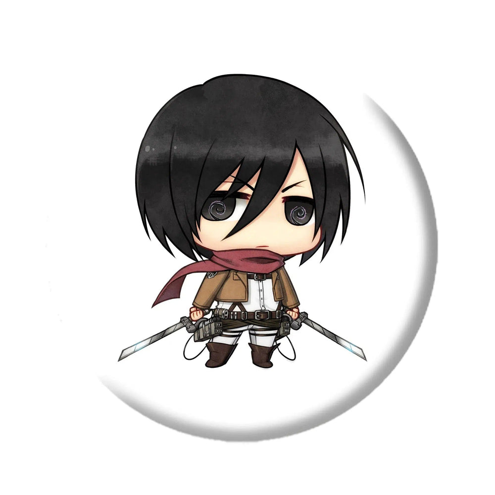 Attack on Titan [Season 1] - Chibi Characters & Titans Pin Badge Pack - ABYstyle