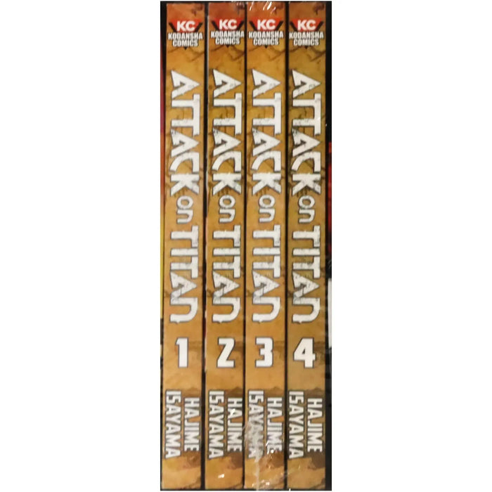 Attack on Titan | Manga Series | Paperback | Box Set