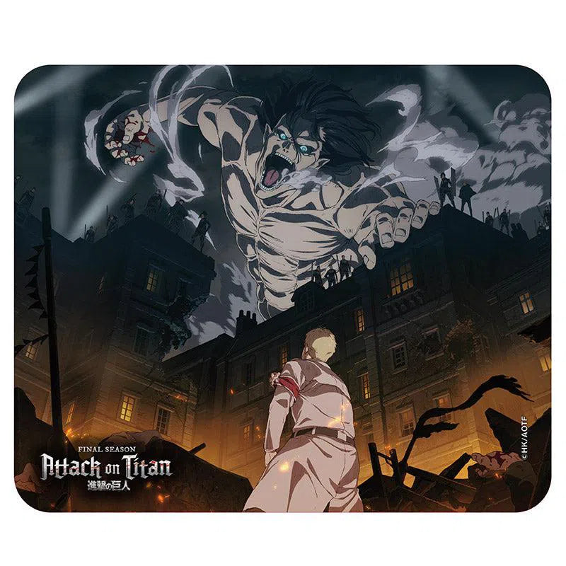 Attack on Titan [Season 4] - Attack Titan Eren vs Marley Mousepad (9.25"x7.75") - ABYstyle