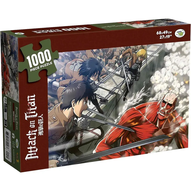 Attack on Titan - Trost District Battle Jigsaw Puzzle (1000 Pieces, 27