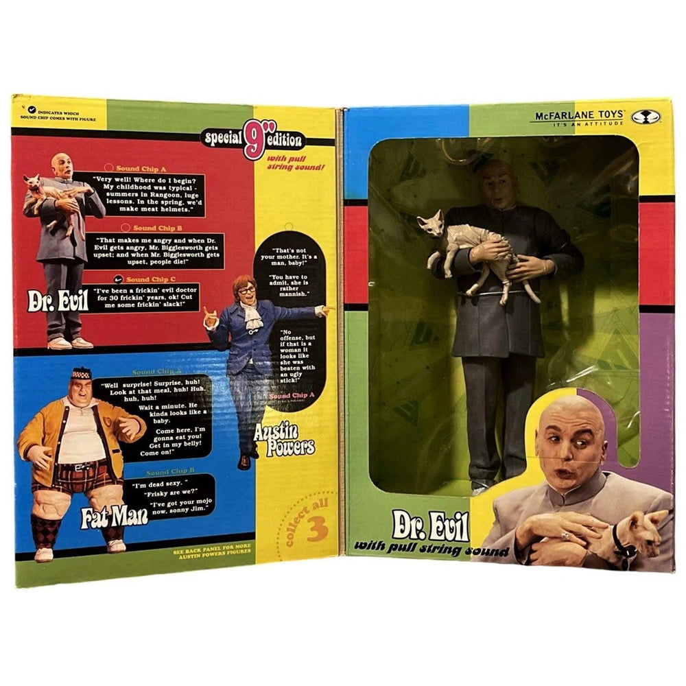 Austin Powers - 9 inch Dr. Evil Action Figure - McFarlane Toys - Series 2 (2000)