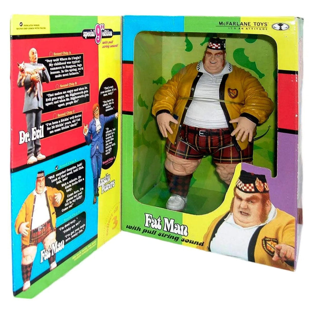 Austin Powers - 9 inch Fat Bastard Action Figure - McFarlane Toys - Series 2 (2000)